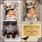 Snowie Jack-in-the-Box ePattern - Martha Smalley - PDF DOWNLOAD